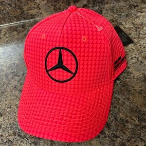 NWT Mercedes-AMG F1 2023 Lewis Hamilton Driver Cap Neon Pink